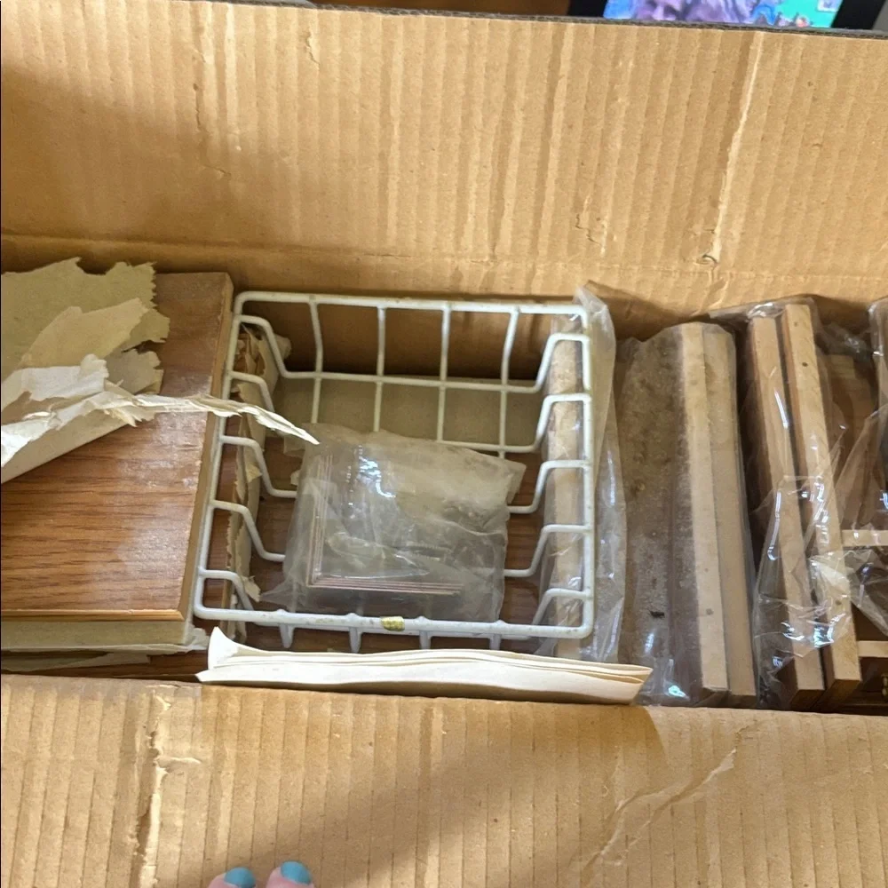 Under-Cabinet Post Office Organizer - Brown